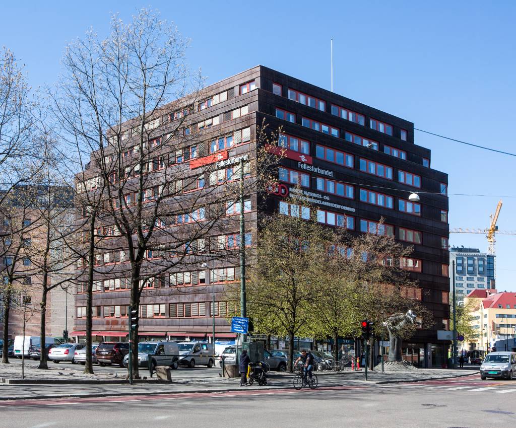 Dagens bygning på Lilletorget  midt i Oslo sentrum ved Vaterlandsparken. Foto:Trygve Indrelid for Entra ASA