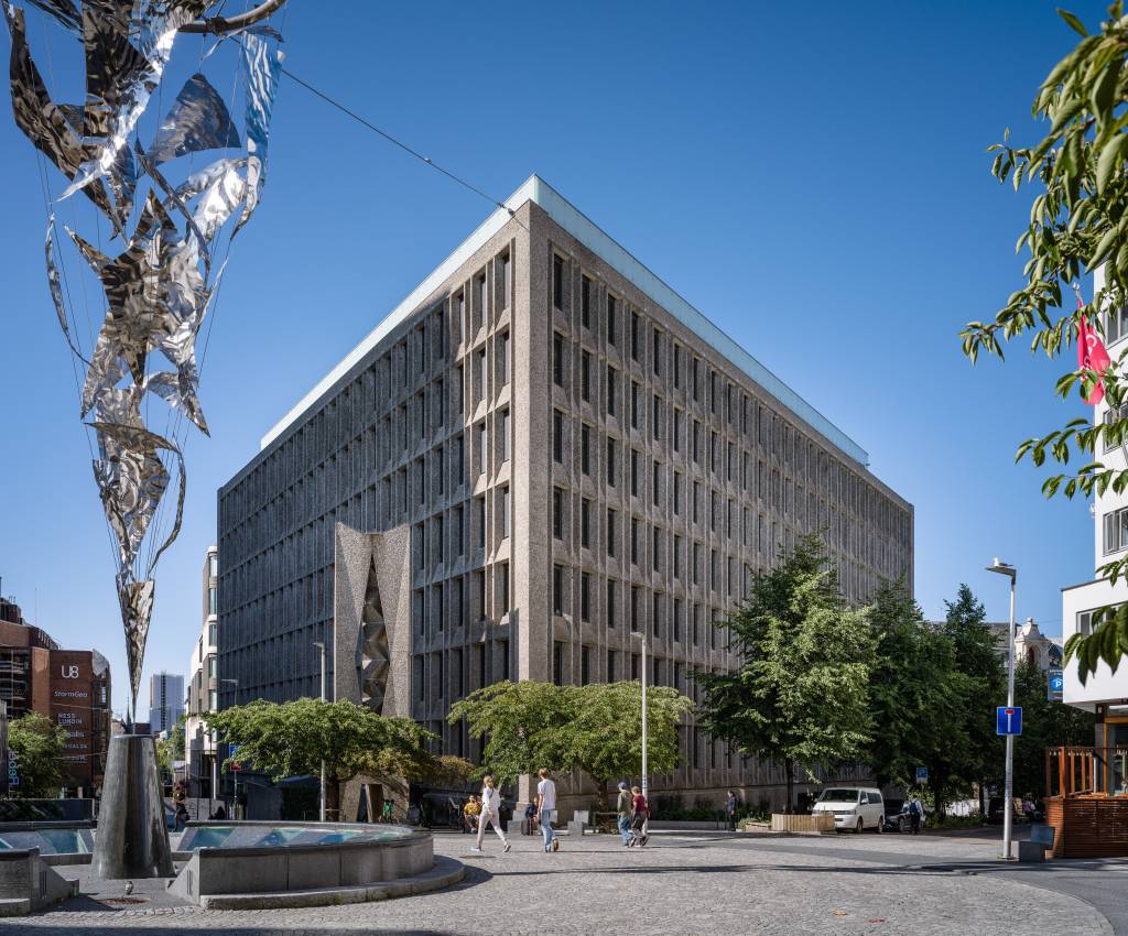 Aon Norway flytter i 2026 til kontorer i unike St. Olavs plass 5 på Tullin.